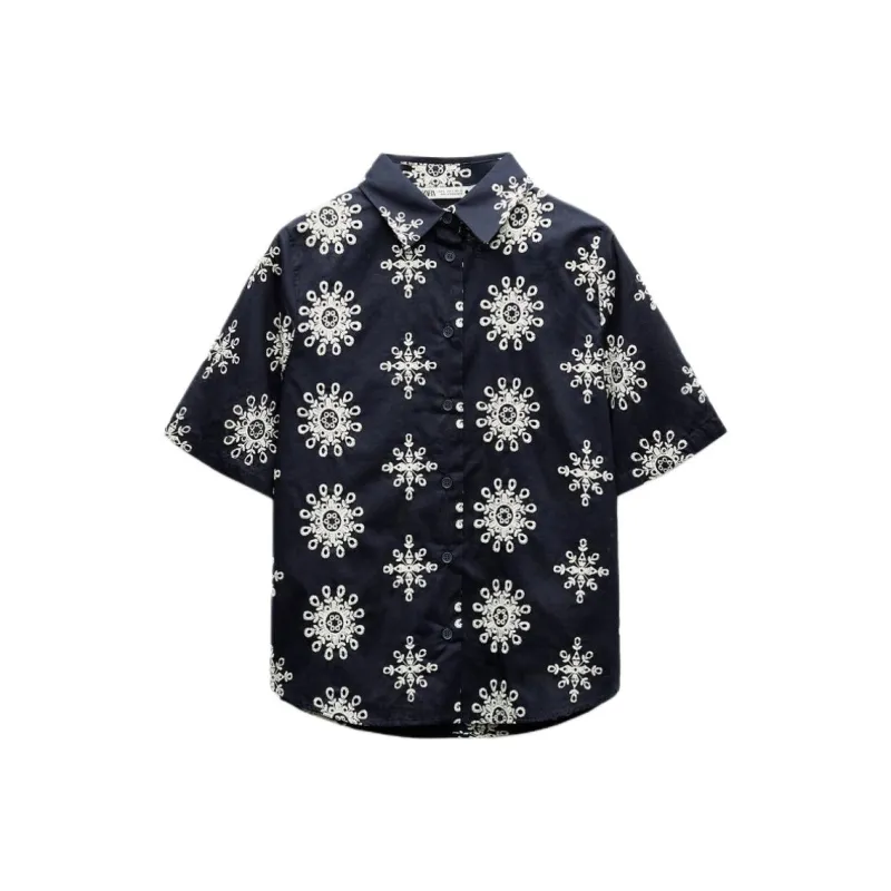 ZARA Shirts Women's Blue-0