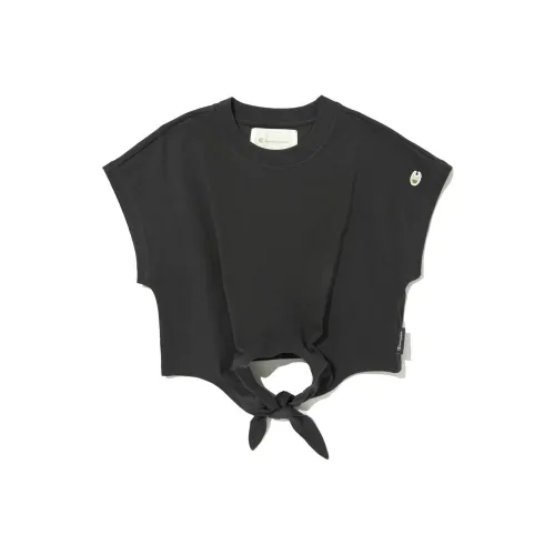 Champion SS24 Batwing Sleeve T Shirt Women's Charcoal Gray