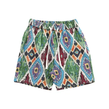 CLOR Casual Shorts Unisex Tuscany Blue