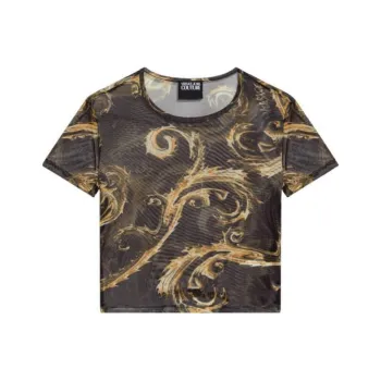 VERSACE JEANS T Shirt Women's Black