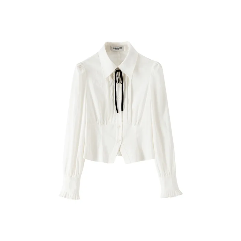 BANANA CICI Shirt Women's White-0