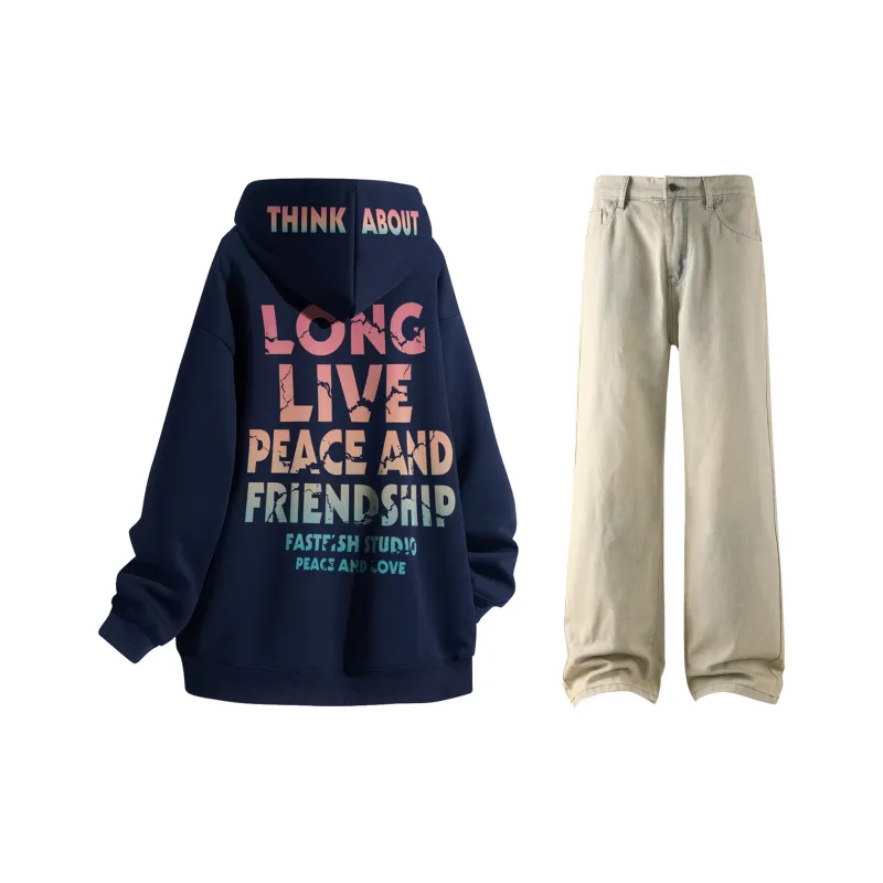 FASTFISH Sweatshirt Sets Unisex-46