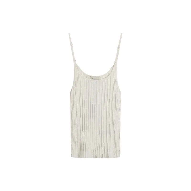 CALVIN KLEIN Tank Top Women's YAS Ivory-0