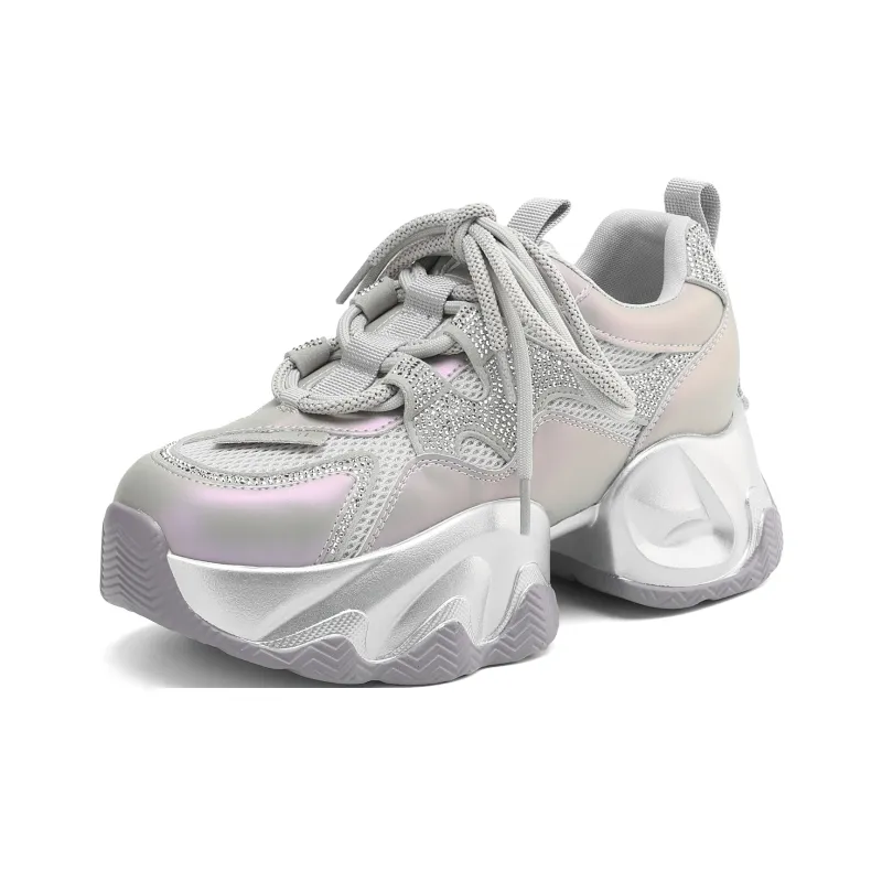 DAPHNE Low Top Chunky Sneakers Women's-4