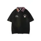 Black Red Plaid Collar