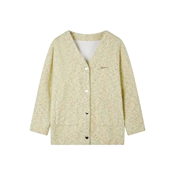 KING PRINCE Knitwear Fashion Basic Versatile, Fall Travel Women's Ecru-5