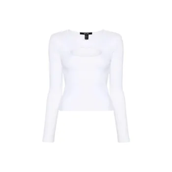 Ksubi Cut out Ribbed Top