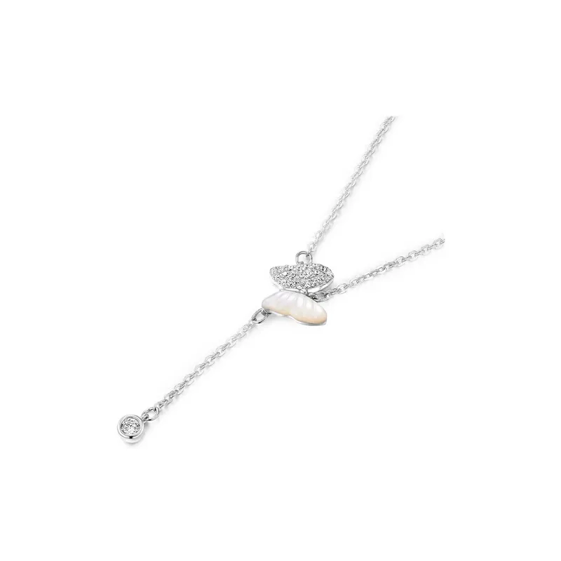 Lockstarfy Mother Of Pearl Necklaces Women's-4