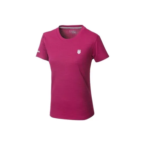 K·SWISS T-Shirts Women's Red