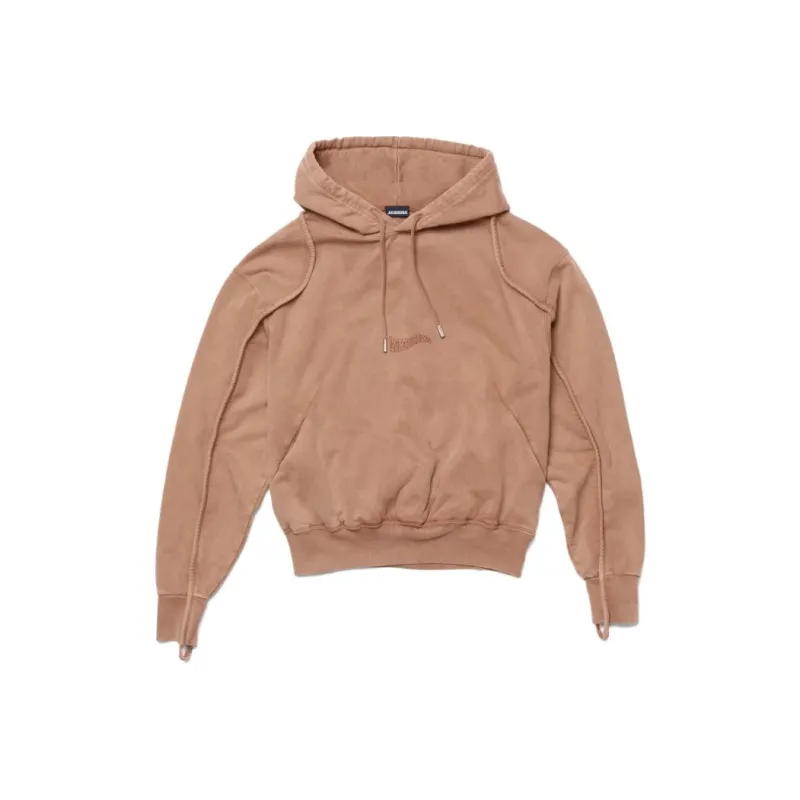 Jacquemus Le Sweatshirt Camargue Hoodie Dark Brown-22
