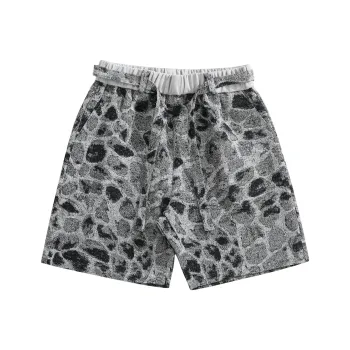 GSUE Casual Shorts Unisex Mist Gray