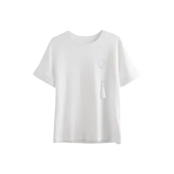 Olrain T Shirts Women's Ecru