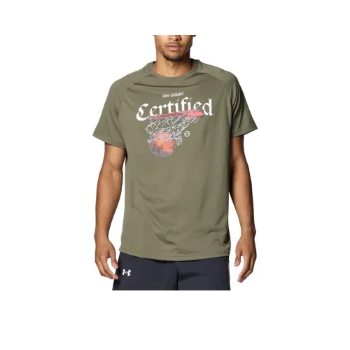 Big Armour Basketball Jersey Men's Army Green
