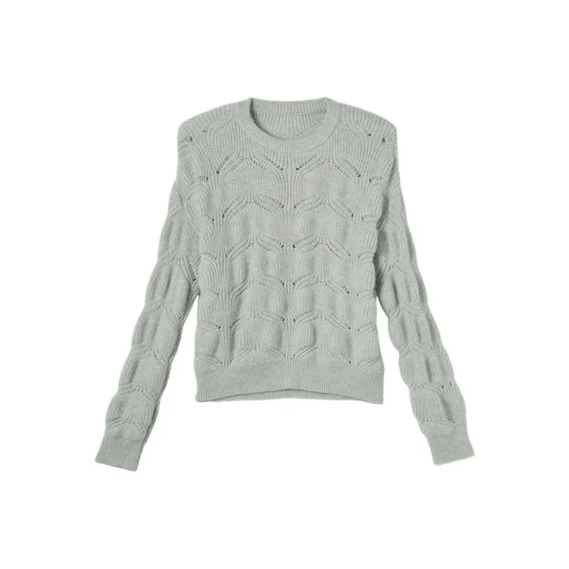 【dme】 Knitwear Women's Light Gray-0