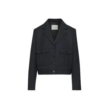 ARITZIA FW24 Wilfred Adelaide Jacket Jackets Coats Women's Dark Night Navy/Blackout Navy