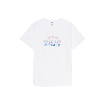 Victoria's Secret T-Shirt Women's Optical White-Summer