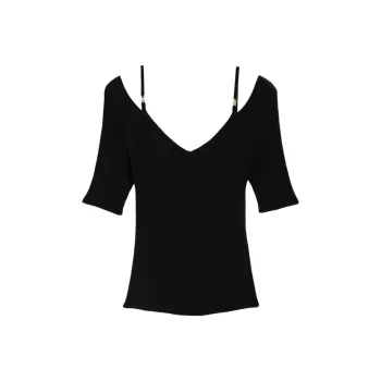 Bebe Knitwear Women's Black