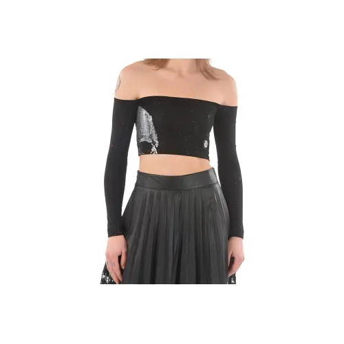 Nike Strapless Tops Women's Black