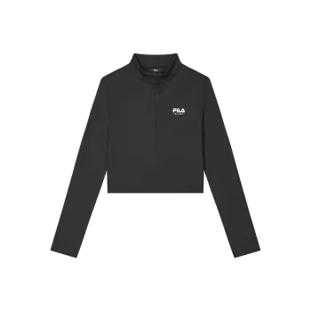 FILA MILANO Italian Luxury Sports Collection Knitwear Women's Jet Black