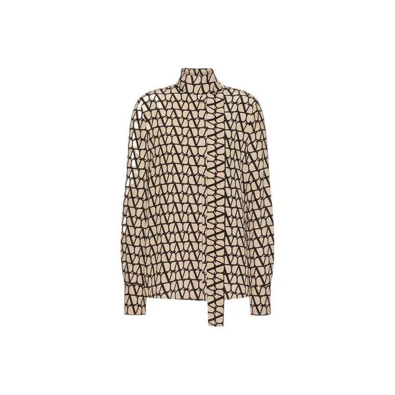 Valentino Toile Iconographe Long Sleeved Blouse-0