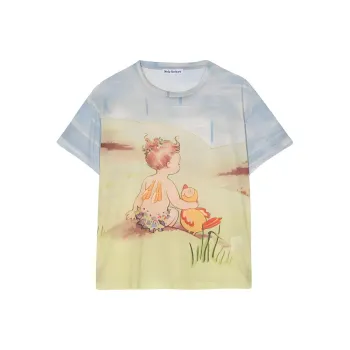 Molly Goddard T-Shirt Women's Light Green