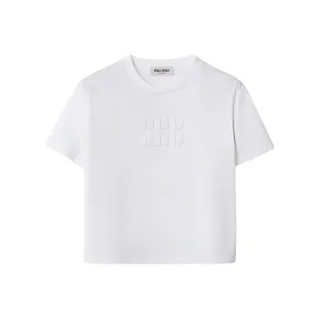 MIU MIU T Shirts Women's White