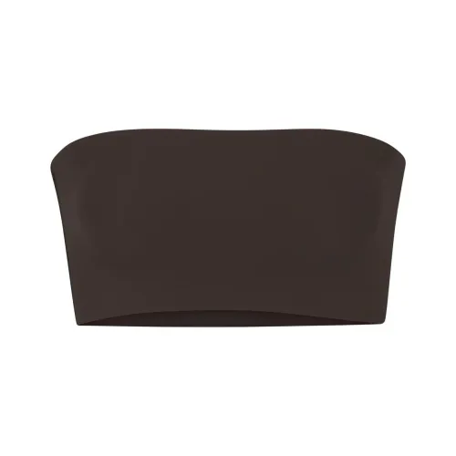 SKIMS FITS EVERYBODY BANDEAU Strapless Top Women's ESPRESSO/Espresso Color