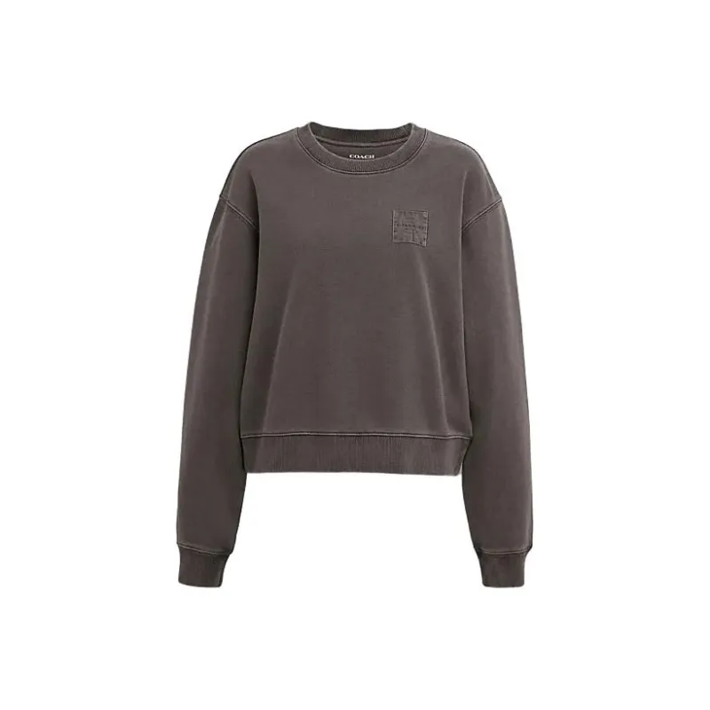 COACH Sweatshirt Women's Smoke Gray-0