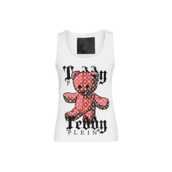 PHILIPP PLEIN Teddy Plein Sleeveless Tank Top