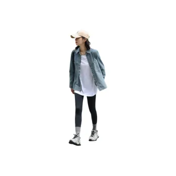 【dme】 Shirt Women's Medium Denim Blue