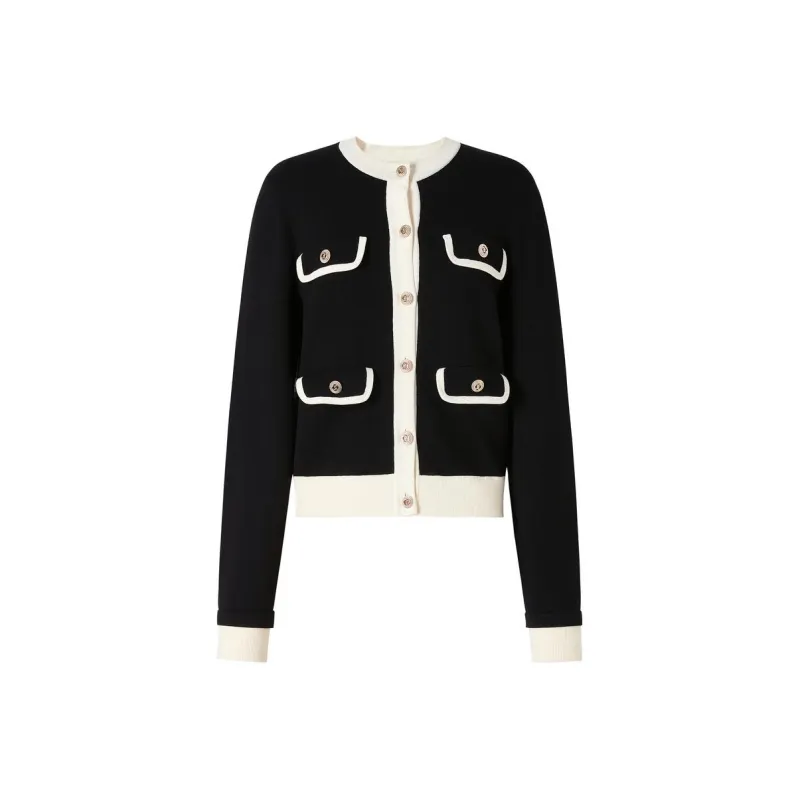 JZ. ANNAKRO Knitwear Women's Plain Black-0