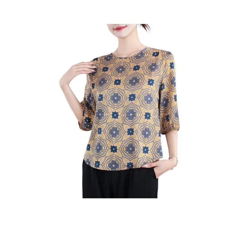 PIERRE CARDIN Chiffon Shirt Women's-5