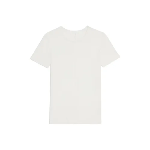 Helmut Lang Slashed Shrunken T Shirt