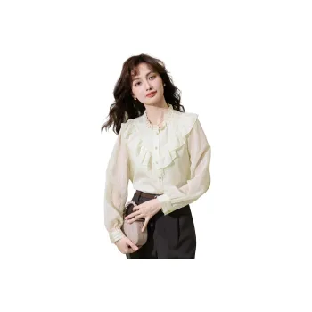 SMEN Shirts Women's Beige