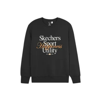 Skechers Sports And Leisure Sweatshirt Women's Carbon Black