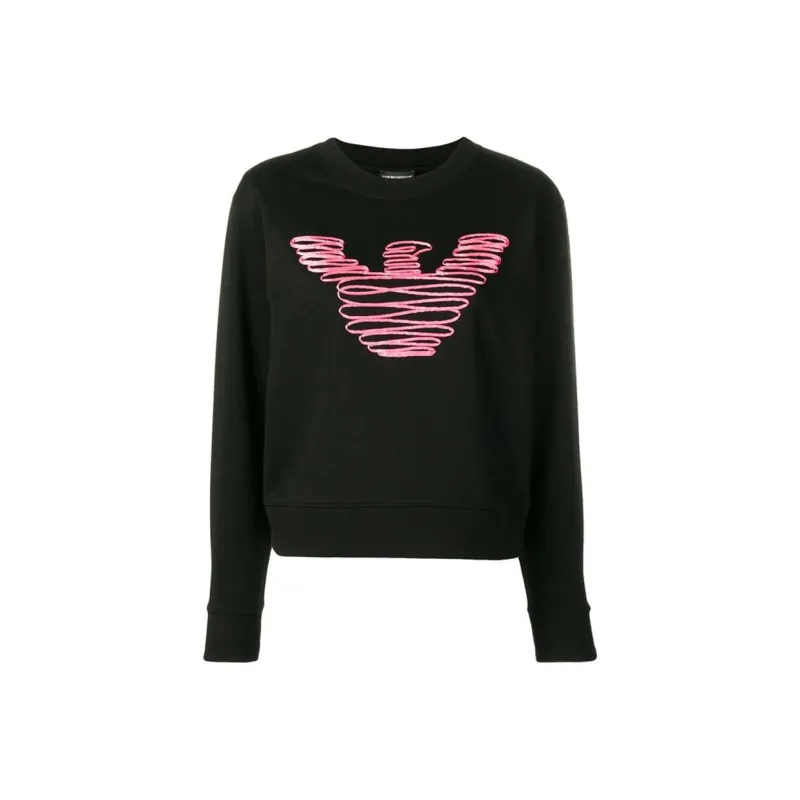 EMPORIO ARMANI Sweatshirt Women's Black-0