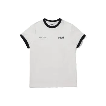 FILA Set in Sleeve T Shirt Women's White