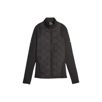 PUMA CLOUDSPUN WRMLBL Padded Running Jackets Coats Women's Black