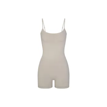 SKIMS OUTDOOR CAMI ONESIE Bodysuits Women's STONE/Stone Color