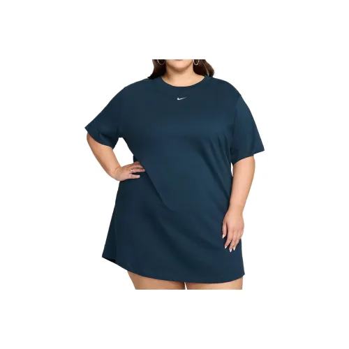 Nike Sportswear Essential Women's Short Sleeve T Shirt Dress girls Size