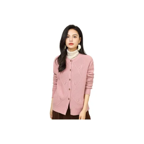 Vidolas Cashmere Sweater Women's Snail Red