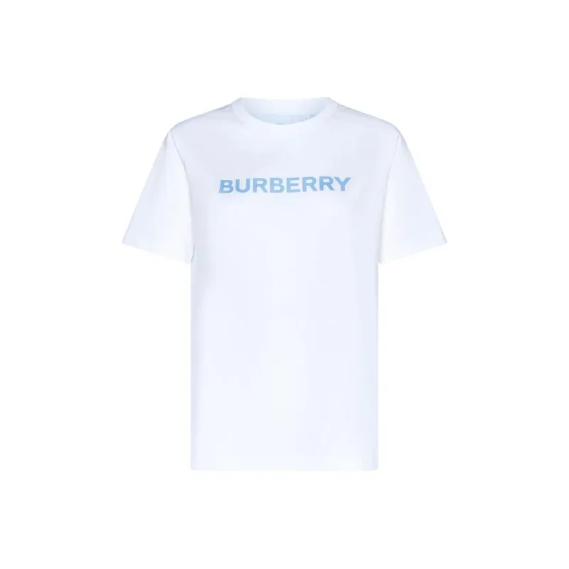 Burberry Logo Printed Crewneck T-Shirt-0