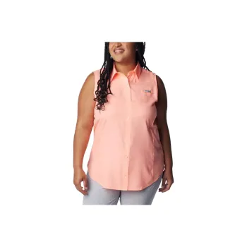 Columbia PFG Tamiami Shirt Women's Tiki Pink