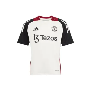 Adidas Tiro 24Manchester United Training Soccer Jersey Men's Ecru/Black