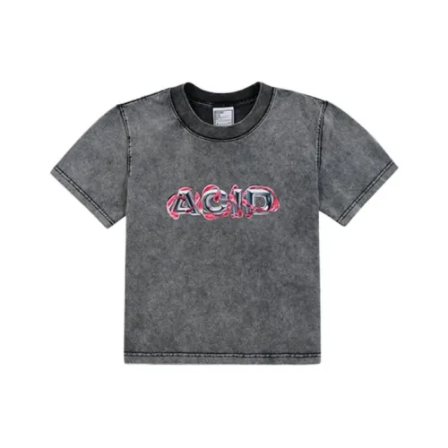 ROLLING ACID T-Shirts Women's Light Gray