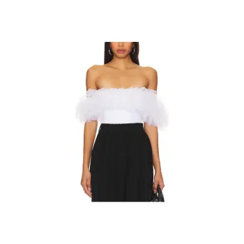 FREE PEOPLE Bodysuits Women's White