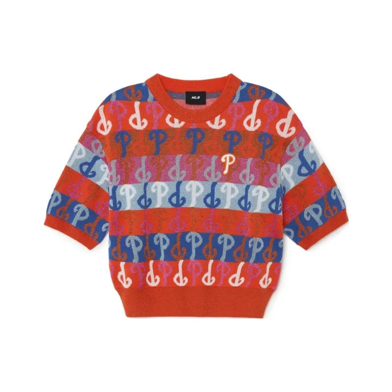 MLB Philadelphia Philadelphia Team Knitwear Women's Red-0