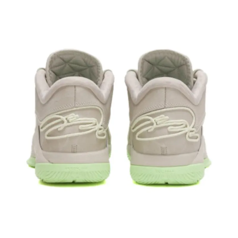Nike LeBron 22 Cushioning Lightweight Low Top Basketball Shoes Men's Beige Asian Version-4