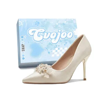 CVOJOO High Heels Women's Champagne