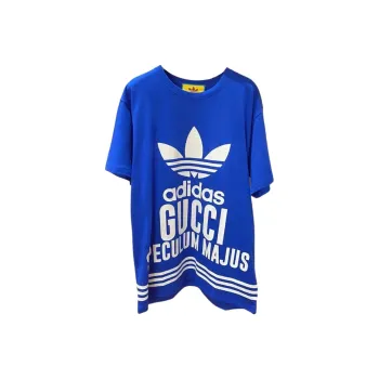 GUCCI x Adidas T Shirt Women's Dark Blue